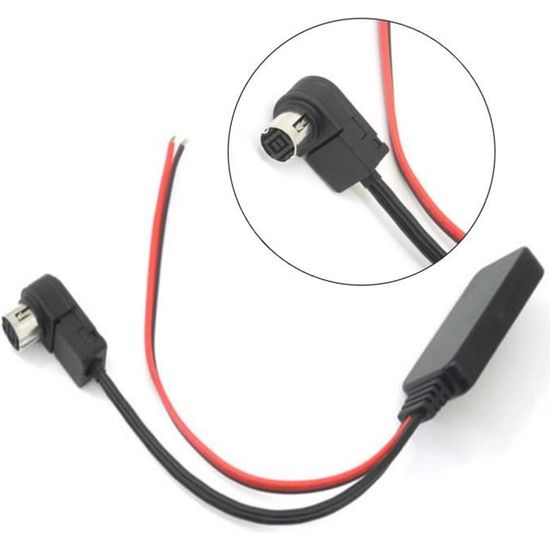 Câble ISO Pour Autoradio Alpine - Modèles CDA-7893R, CDA-9811, Etc., Neuf, Garantie 3 Ans