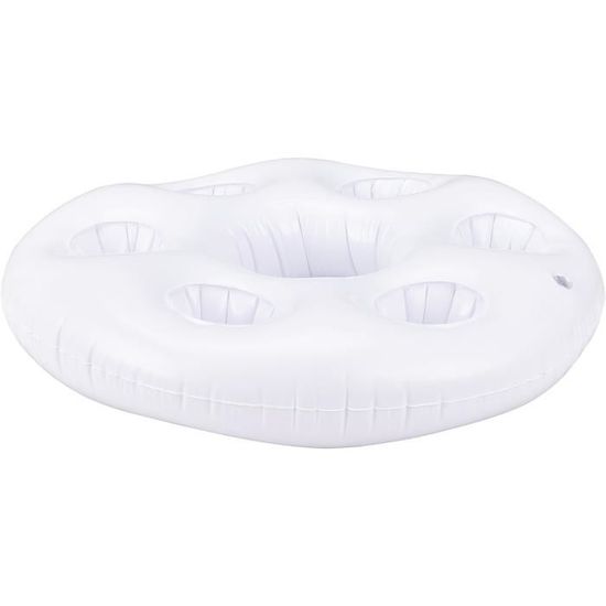 Bar Flottant Gonflable Pratique Pour Piscine Pool Party Plage Avec 6