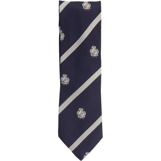 Cravate Paul Smith MAINLINE En Soie 100% - Rayures Bleues - Fabriquée En Italie - 6 Cm