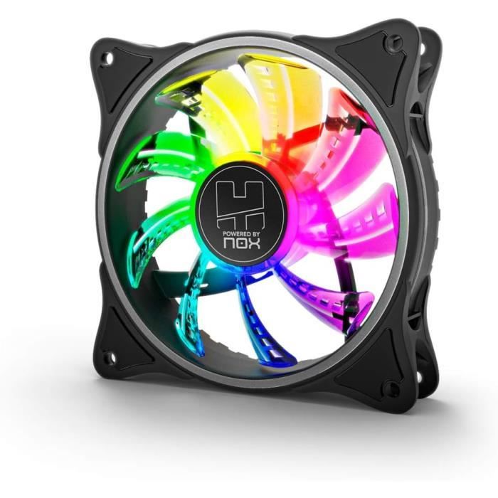 Ventilateur PC 120mm 220V - Vitesse Réglable, Double Roulement à Billes, Silencieux - Pour Boîtier, Serveur, Routeur, Armoire électrique - 3