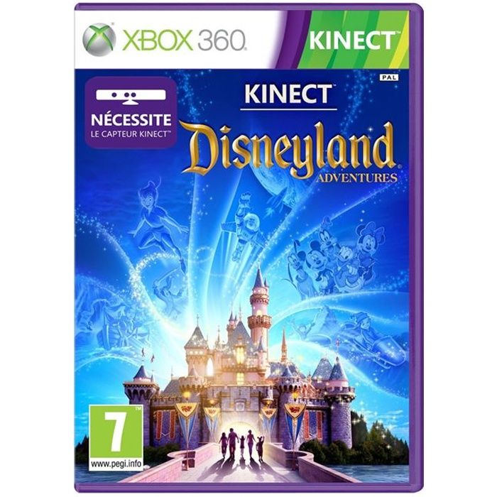 MICROSOFT - Disneyland - Jeu Xbox 360 Adventures Kinect
