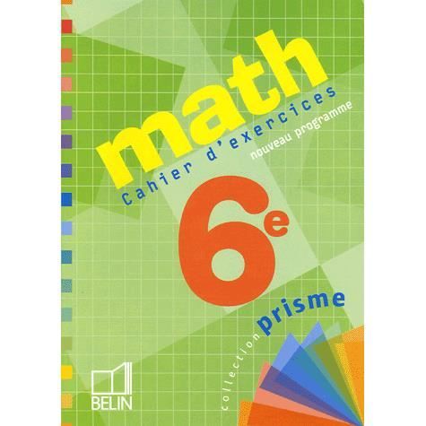 Math 6e Achat Vente Livre Belin Parution 01 04 2005 Pas Cher Soldes Sur Cdiscount Des Le 20 Janvier Cdiscount