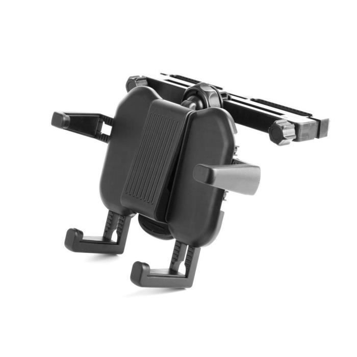 Duragadget Support réglable d'appui tête voiture pour lecteurs DVD portables Takara DIV 109 9 pouces, Takara 1 Combi écran & Taka