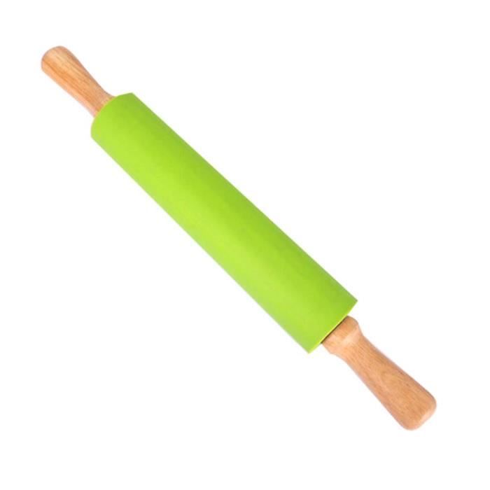Baking Colorful Outils de cuisine Ustensiles Rouleau à pâtisserie, Gros, Vert