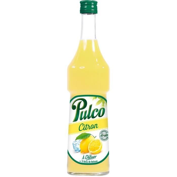 Sirop Pulco Citron Jaune 70cl.