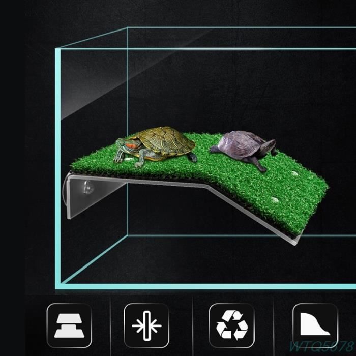 Décoration - aquarium,Plate forme de bassin en acrylique, Aquariums, tortue, île, accessoires pour aquarium, fournitures - Type S