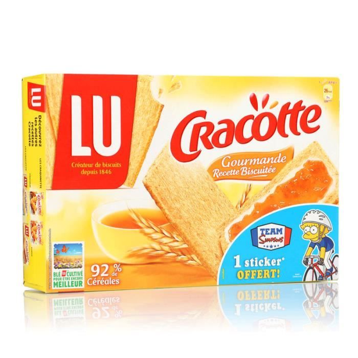 Tartine biscuitée aux céréales 250g Cracotte