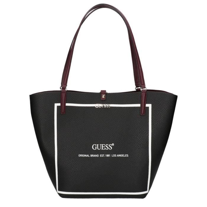 GUESS Sac à Main Noir Femme