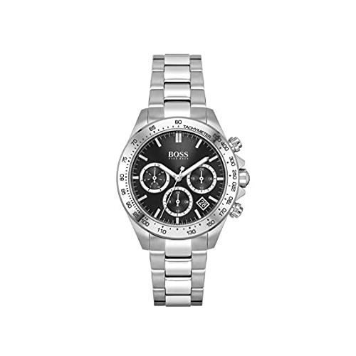 BOSS Unisexe-Adultes Analogique Quartz Montre modele 1502614 Collection lux