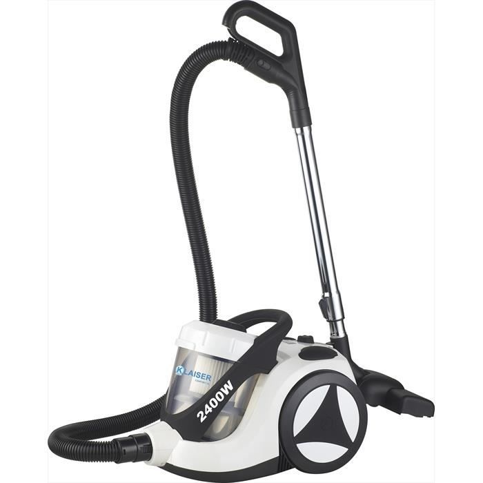 KLAISER Puissance 2400W Aspirateur Sans Sac Klaiser Confort XL - Ultra Puissant