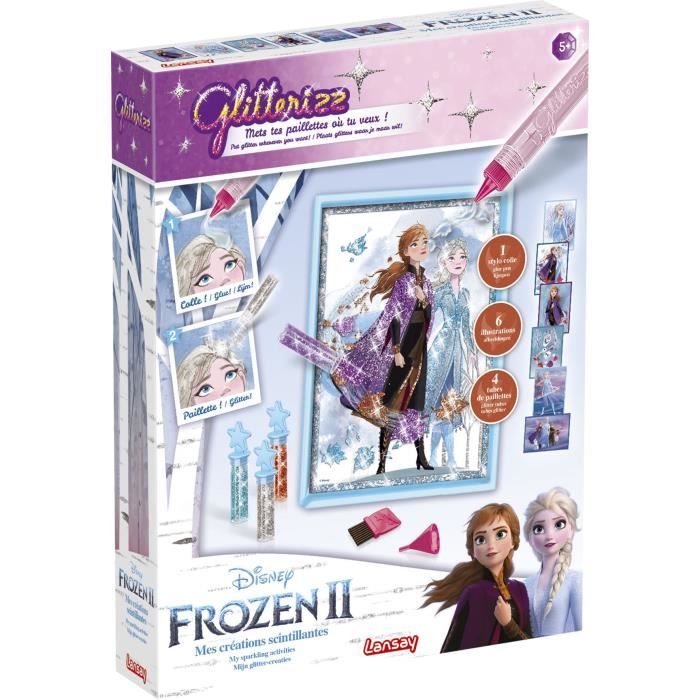 GLITTERIZZ MES CREATIONS SCINTILLANTES REINE DES NEIGES 2