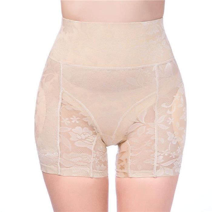 1 pc caleçon doux pratique hanche levage femmes taille haute abdomen contrôle BRASSIERE DE SPORT - SOUTIEN-GORGE DE SPORT