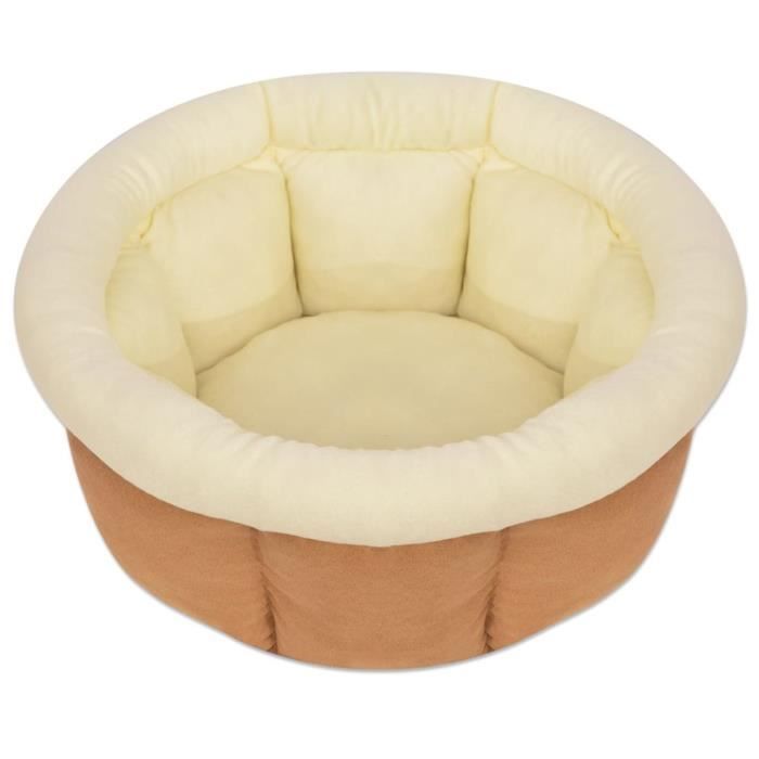 Lit pour chiens Panier confort Coussin Corbeille pour chien Taille XL Beige