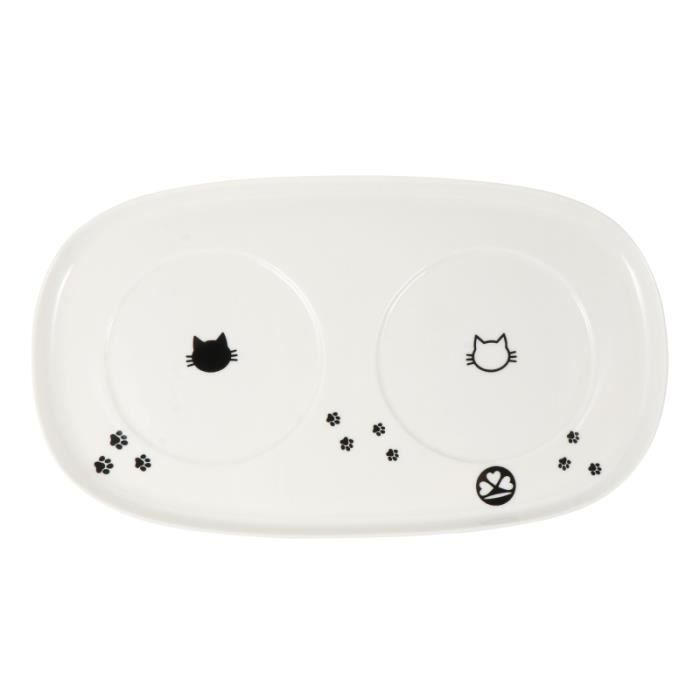 Bol d'alimentation pour animaux de compagnie Napperon en céramique pour chien et chat ASSIETTE - PLATEAU REPAS