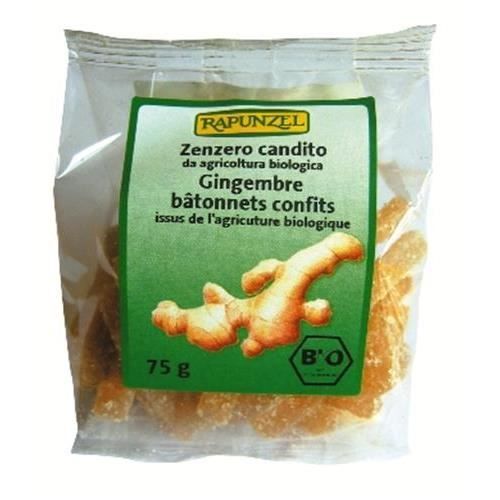 Gingembre Bâtonnets confits - BIO