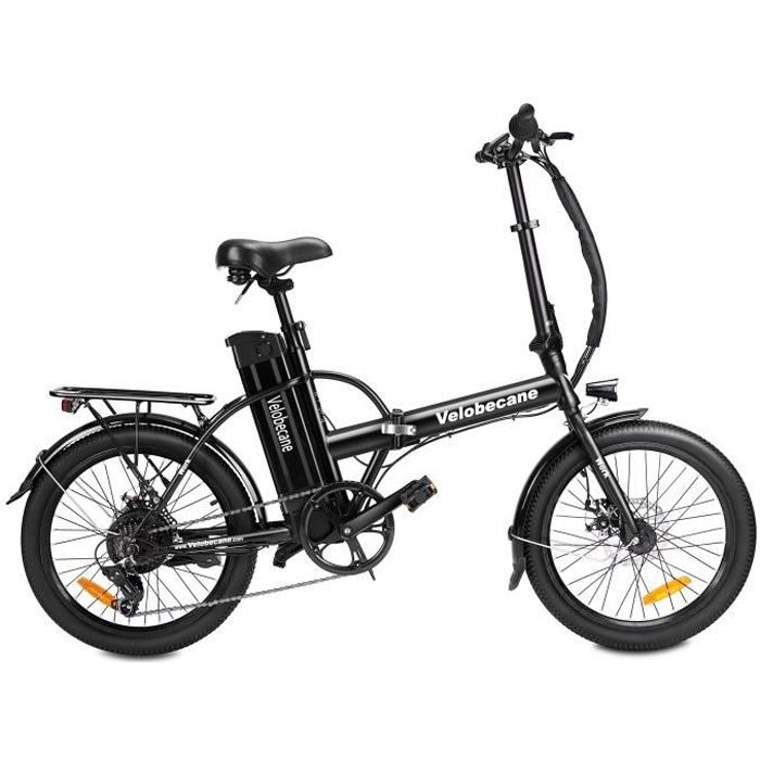 VELOBECANE Vélo électrique Work - 40km autonomie- 7 vitesses- 20 pouces