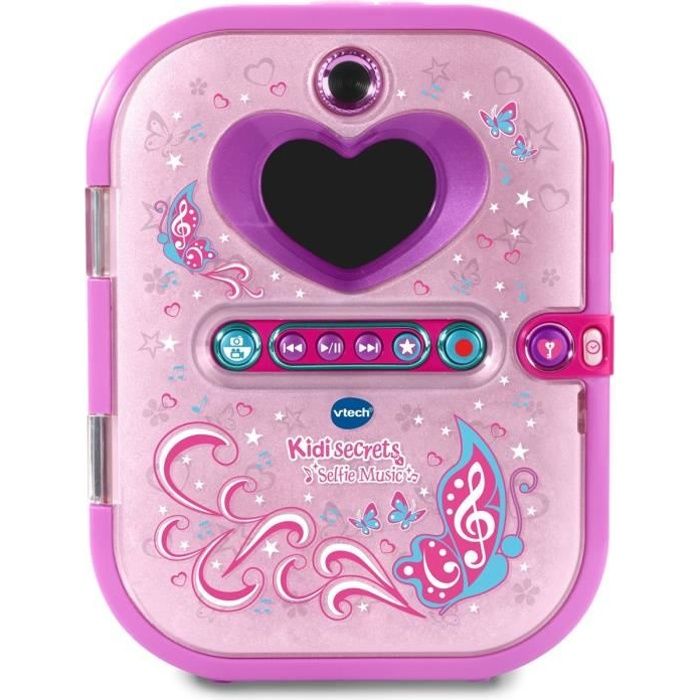 VTech KidiSecrets Selfie Music Azerty - Digitaal Dagboek