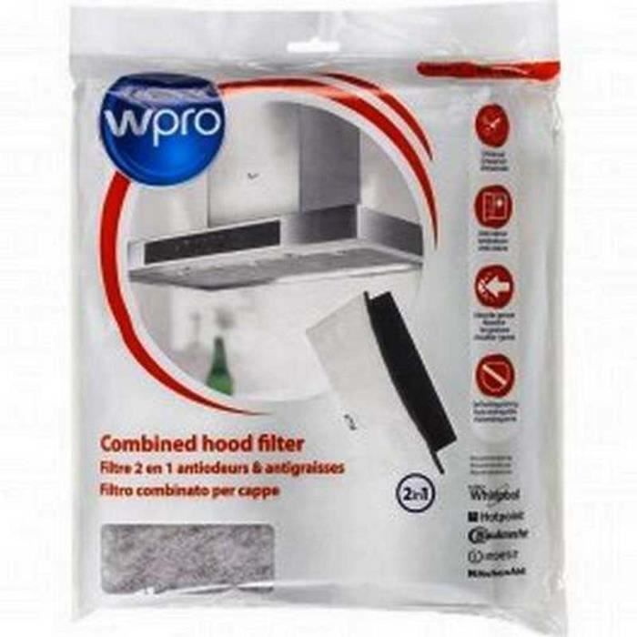 Filtre Hotte Charbon & Graisse 450g 470x570mm Whirlpool/Universel (484000008524)