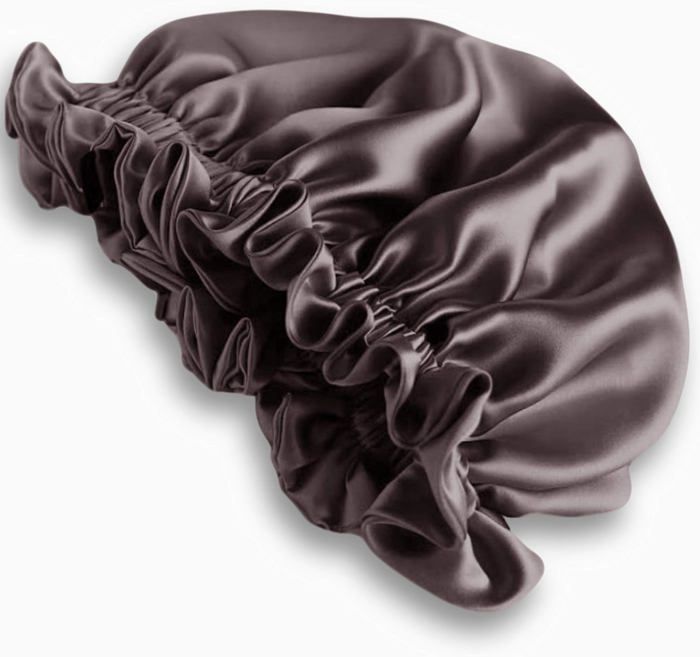 Black)Bonnet En Satin à Large Bande élastique Pour Femmes, Couvre-tête