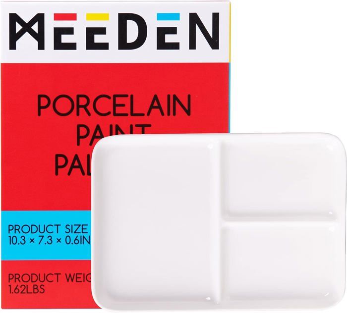 Palette d'aquarelle en porcelaine Imitation de tro... – Grandado