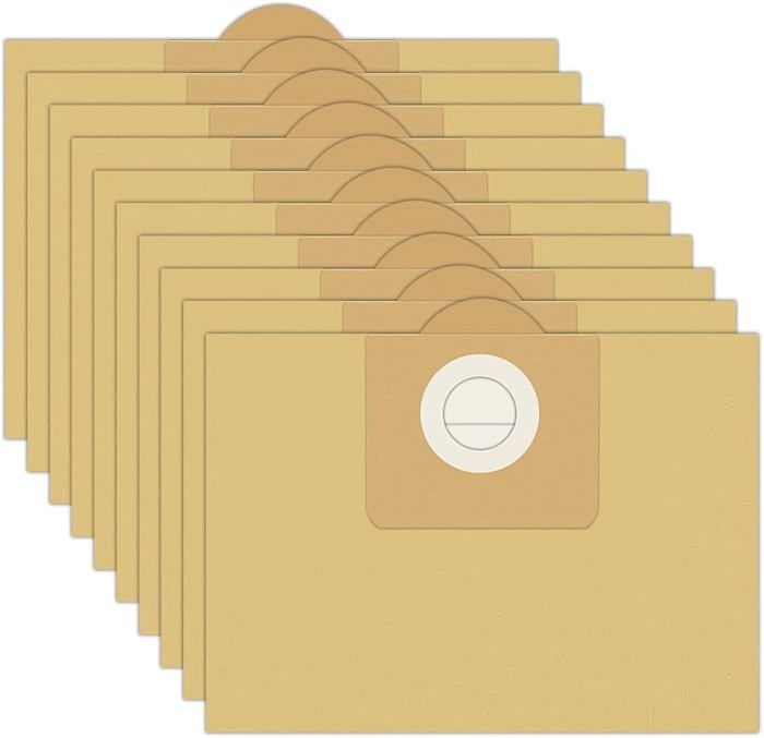 10 Sacchetti Carta + 10 Profumi Per Aspirapolvere Kärcher K3000, SE4002, WD3 – Compatibili
