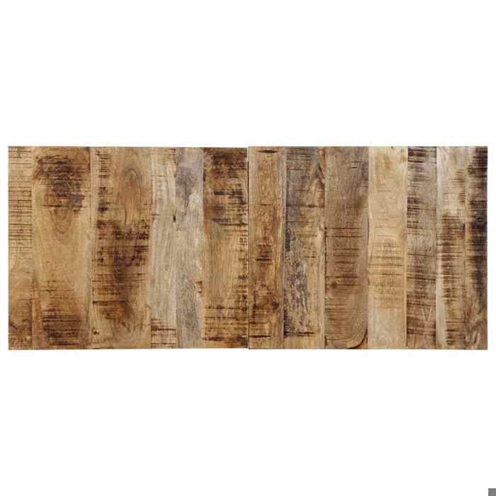 vidaXL Tête de lit 120 cm bois de manguier brut massif 4017491