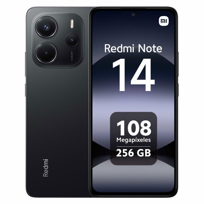 XIAOMI Redmi Note 14 4G 8Go 256Go Noir  - Reconditionné - Excellent état