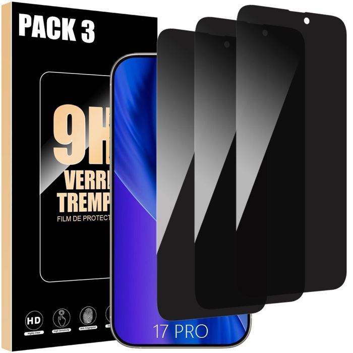 Verre Trempé IPhone 13 Pro Max 2,5D - Foto 9