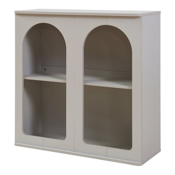 Buffet Trorhun 80 x 30 x 80 cm gris
