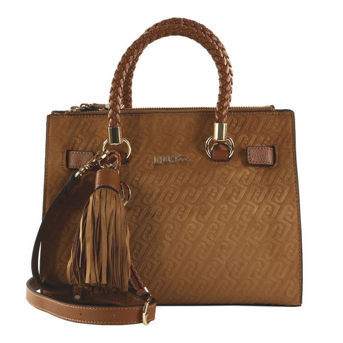 LIU JO Sac à main marron pour femme - Manhattan Satchel Sequoia 334500