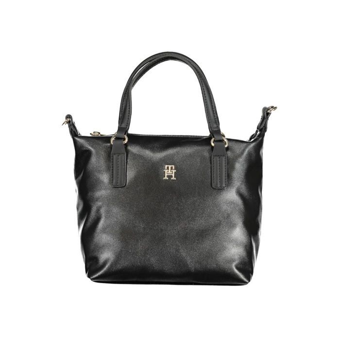 Sac à main Tommy Hilfiger en polyester noir