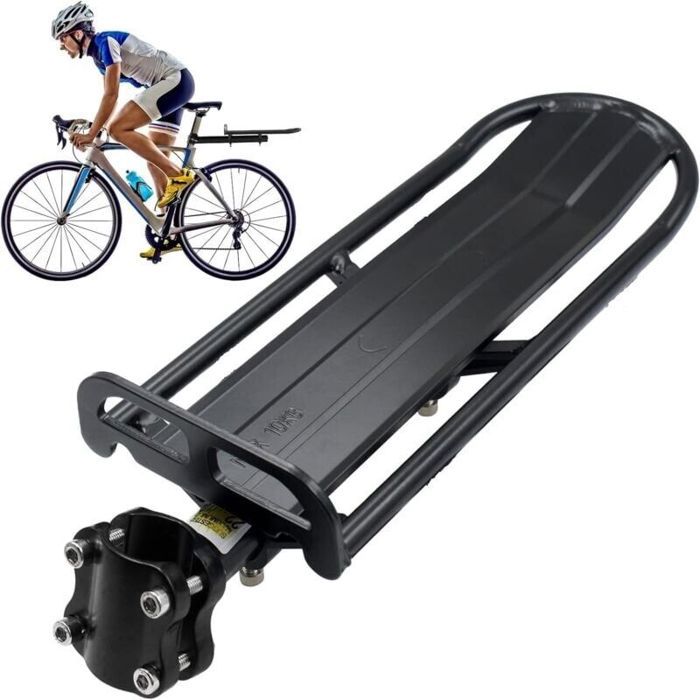 Vélo Porte Bagage Universel Réglable Porte-Bagage Transporteur Bicyclette Accessoires Serrage Rapide Support Vélo Racks Maximale d