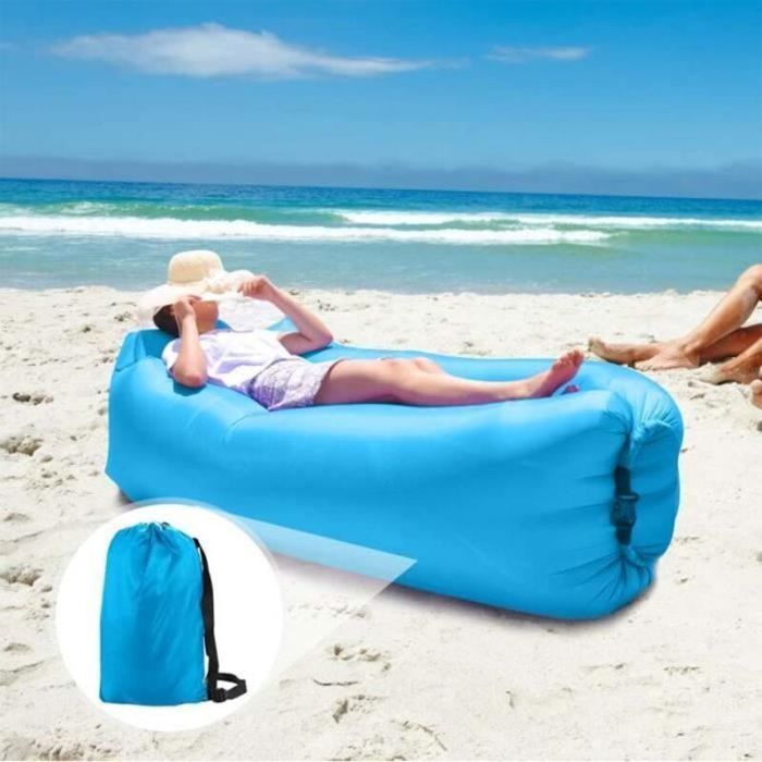 Sofa Gonflable Hamac Gonflable Canapé dExtérieur Gonflable Fauteuil Gonflable avec