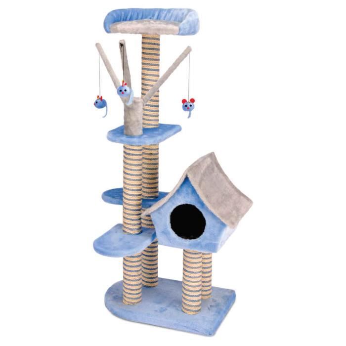 Animalis Arbre A Chat Ciel Bleu Cdiscount Animalerie Animalis Arbre A Chat Ciel Bleu Cdiscount Animalerie