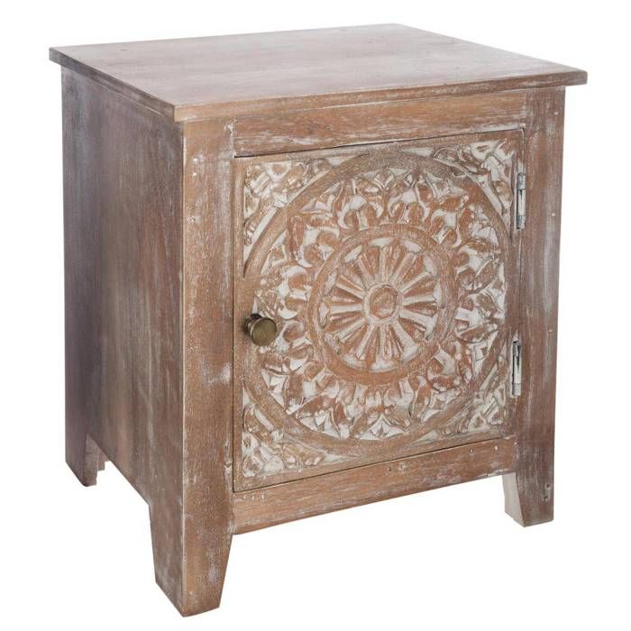 Table de chevet Shirel manguier H44 5cm - Atmosphera Créateur dintérieur Table de chevet Shirel manguier H44 5cm - Atmosphera Créateur dintérieur