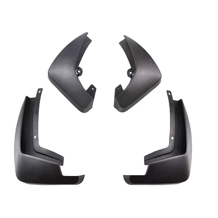 Kit De 4 Bavettes Garde-boue Pour Renault Kadjar - Avant Et Arrière, Noir