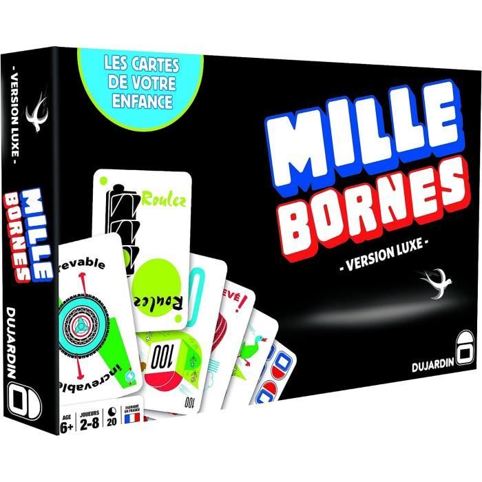 Mille Bornes Version Luxe Jeu De Plateau A Jouer En Famille Jeu D