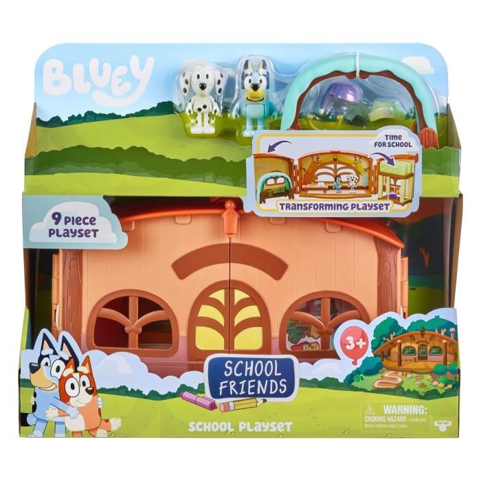 Ensemble de jeu - Bluey - Calypso - 2 figurines - Accessoires - À partir de 3 ans