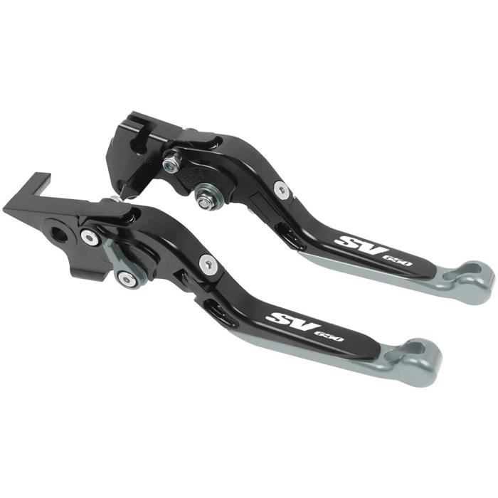 Leviers De Frein Et Embrayage Réglables Pliables Pour Suzuki SV650 SV 650 1999-2012 - Alliage Aluminium Haute Qualité