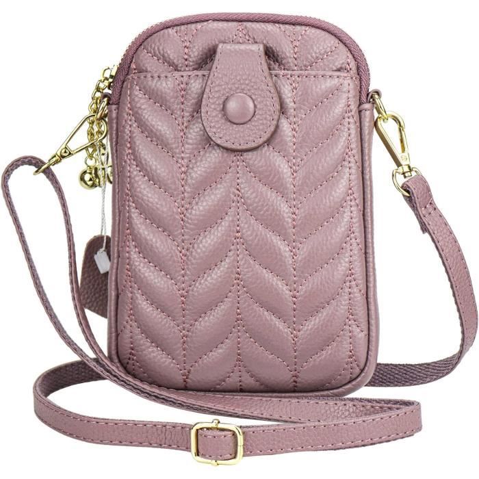 Petit Sac Bandouli re Matelass En Cuir Pour Femme Sac Main
