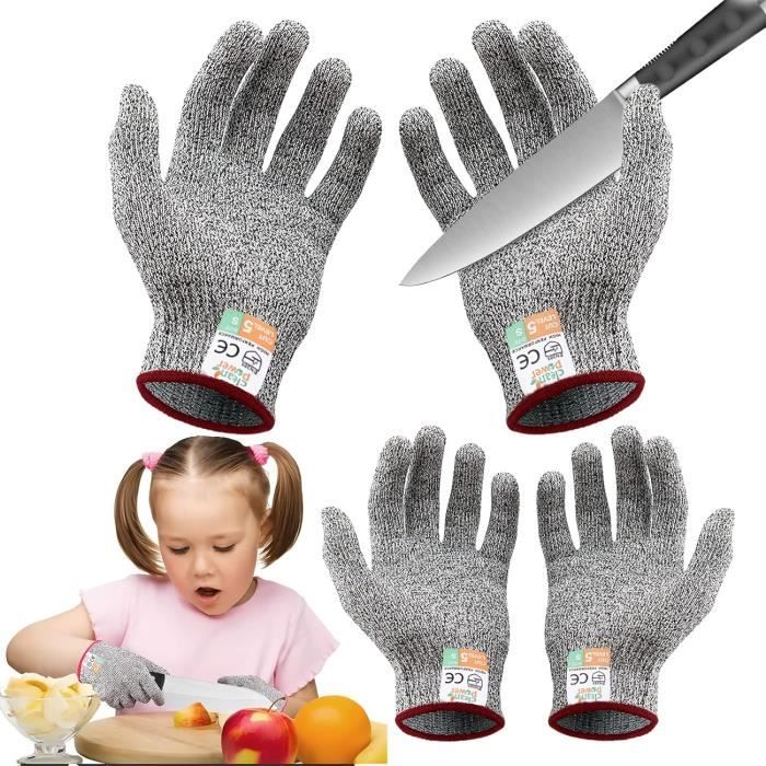 Gant Anti-Coupure Microplane | Pour Râpes Et Lames Tranchantes | Taille Unique Ambidextre | Lavable Machine