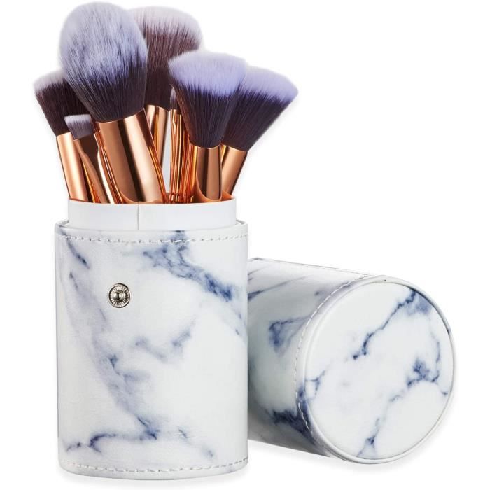 Acheter 10 pièces ensemble de pinceaux de maquillage en marbre classique  pinceaux de maquillage pour les yeux du visage accessoires d'outils de  maquillage pour femmes