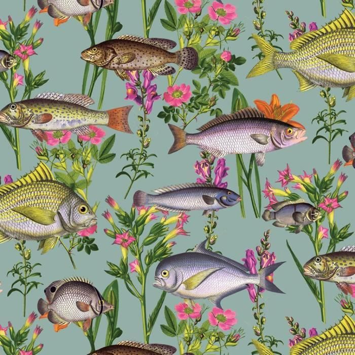 Scarica Gratis Images Papier Peint Motif De Poissons De Lac Aquarium Bleu Sarcelle actualisé salutations