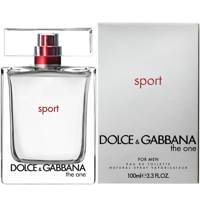 DOLCE GABBANA D G THE ONE SPORT 100ml FOR MEN EAU DE TOILETTE VAPORISATEUR Cdiscount Au quotidien