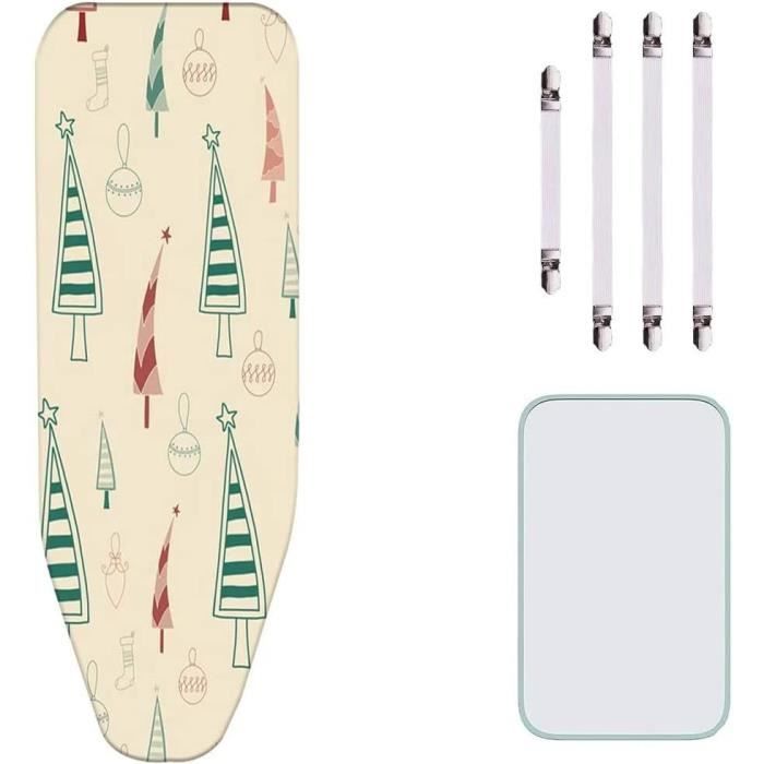 Housse De Table à Repasser En Coton 31x90 Cm - Anti-poussière Et Taches - Pour Planche à Repasser De Bureau Ou 3D