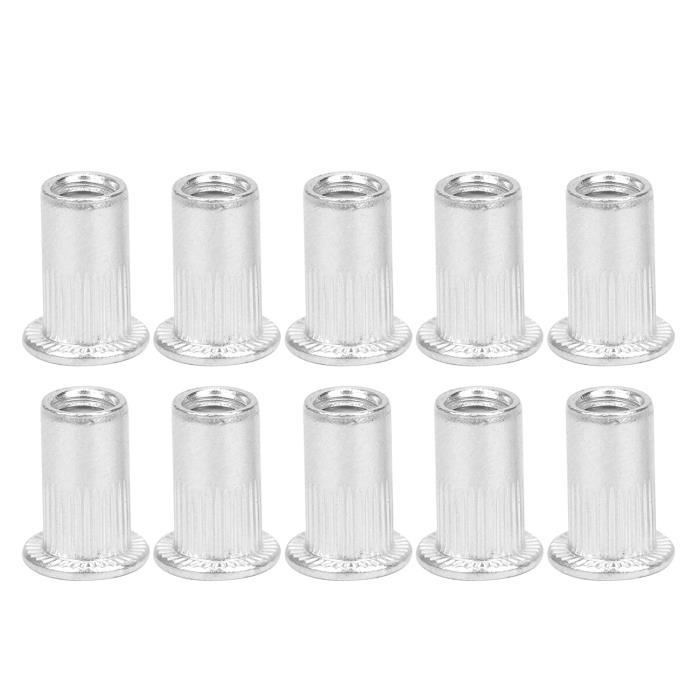 Lot De 100 écrous à Bride (rivet Nuts) 10-32 - Aluminium - Filetage Pouce - Neuf