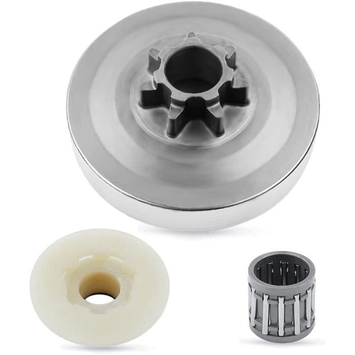 Haishine Embrayage .325'' 7T Pignon Tambour Engrenage Pour Tronçonneuse Chinoise 4500 5200 5800