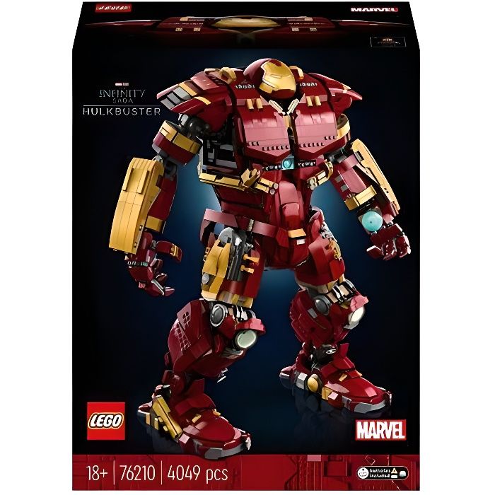 LEGO® Marvel L’armure Hulkbuster​ (76210)