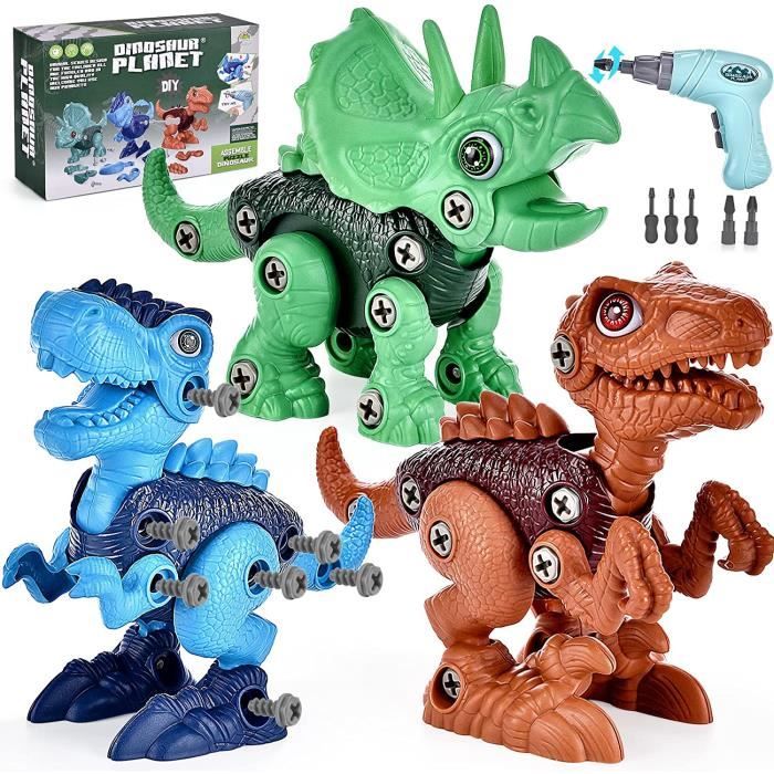 Jouet Dinosaure Jouets Pour Enfants Avec Perceuse Électrique Anniversaire Pour Les Garçons 3 4 5 6 7 8 Ans