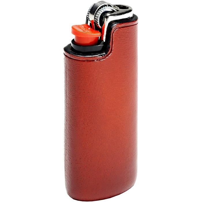Mini Bic Briquet Étui 925 Argent Sterling 2,5X6 Classique Lisse Brillant T 